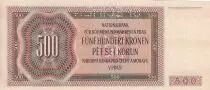 Bohemia and Moravia 500 Korun - Peter Brandl - Specimen - 1942 - Letter K - P.11s