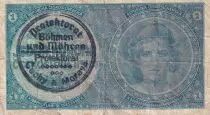 Bohemia y Moravia 1 Koruna - Young girl - ND (1939) - P.1