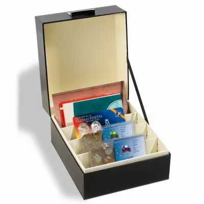 Bo�te de rangement, format int�rieur 220 x 168 mm, noir