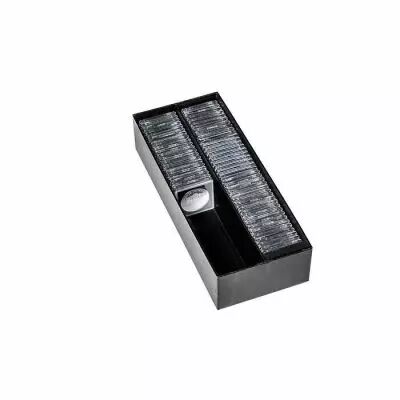 Bo�te LOGIK pour 80 capsules Carr�Rond ou 160 �tuis numismatiques