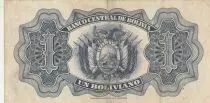 Bolivia 1 Boliviano - Simon Bolivar -  1928 - C10 Series