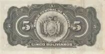 Bolivia 100 Bolivianos - S. Bolivar - 20-07-1928 - Serial F8