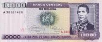 Bolivia 10000 Pesos Bolivianos - Mariscal A. De Santa Cruz - Palace - 1984 - UNC - P.169