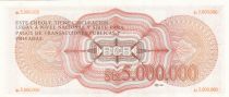 Bolivia 5000000 Pesos Mercury (check) - 1985