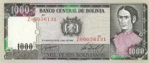 Bolivie 1000 Pesos Bolivianos - 1982 - Remplacement - P.167