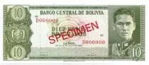 Bolivien 10 Pesos Bolivianos Bolivianos, G. Busch Becerra - Potosi mountain