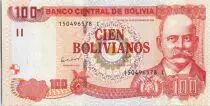 Bolivien 100 Pesos Bolivianos, Gabriel Rene Moreno - ND (2015)