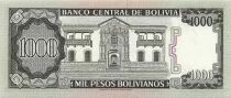 Bolivien 1000 Pesos Bolivianos - 1982 - Replacement - P.167