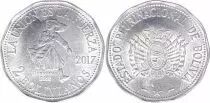 Bolivien 2 Bolivianos - Geneveva Rios - 2017