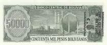 Bolivien 5 Centavos - G. Villarroel - Refinery - 1984 - Series A