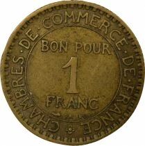 Bon pour 1 Franc, Chamber of Commerce - 1920 Paris