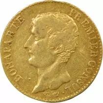 Bonaparte 1st Consul - 20 Gold Francs - Year 12 A Paris