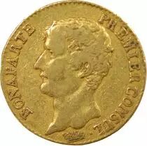 Bonaparte 1st Consul - 20 Gold Francs - Year 12 A Paris