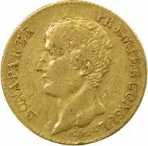 Bonaparte 1st Consul - 20 Gold Francs - Year 12 A Paris