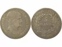Bonaparte Ist Consul - 5 Silver Francs - Year 12 T Nantes