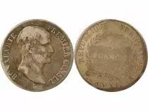Bonaparte Ist Consul - 5 Silver Francs - Year XI A Paris