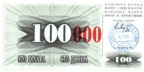 Bosnia-Herzegovina 100 Dinara - Arm - Travnik - 1993