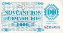 Bosnia y Herzegovina 1000 Dinara - 1992 - P.8h