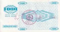 Bosnia y Herzegovina 1000 Dinara - 1992 - P.8h