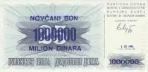 Bosnia y Herzegovina 1.000.000 Dinara