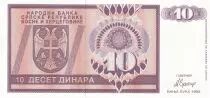 Bosnien und Herzegowina 10 Dinara Arms - 1992