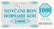 Bosnien und Herzegowina 1000 Dinara Peace Dove - Zenica - 11-05-1992