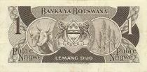 Botswana 1 Pula - ND (1983) - P.6a