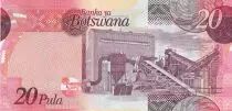 Botswana 20 Pula - K. Motsete - Mine - 2009 - P.31