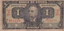 Brasil 1 Mil R&eacute;is - Manuel Ferraz de Campos Salles - 1923 - Series 407A