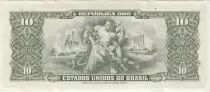 Brasil 10 Cruzeiros G. Vargas - Industry - Estampa 2 A S&eacute;rie 4055 A - 1967