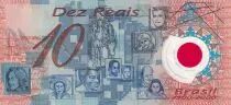 Brasil 10 Reais - 500th anniversary of Brasil - Polymer - 2000 - NEUF - P.248a