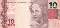 Brasil 10 Reais Liberty - Ara 2010 (2022)