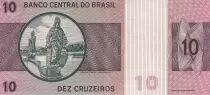 Brasil 100 Cruzeiros - Dom Pedro II - ND (1974) - Serial A - P.193b
