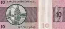 Brasil 100 Cruzeiros - Dom Pedro II - ND (1974) - Serial A - P.193b