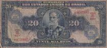 Brasil 20 Cruzeiros - Manuel Deodoro da Fonseca - 1931 - Series 257A