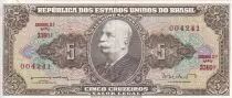 Brasil 5 Cruzeiros - Barao Do Rio Branco  - ND (1963) - P.176b