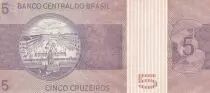Brasil 5 Cruzeiros - Dom Pedro I - ND (1973) - Serial B - P.192b