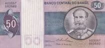 Brasil 50 Cruzeiros - Deodoro Da Fonseca - ND (1974) - Serial A - P.194b