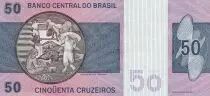 Brasil 50 Cruzeiros - Deodoro Da Fonseca - ND (1980) - P.194c