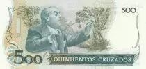 Brasil 500 Cruzados Villa Lobos  - 1988 - Serial A-A