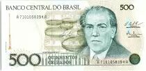Brasil 500 Cruzados Villa Lobos - 1988