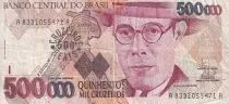 Brasil 500 Cruzeiros Reais - Mario de Andrade - 1993 - P.239a