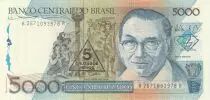 Brasil 5000 Cruzados Candido Portinari - C. Portinari painting - 1989 Serial A 2671