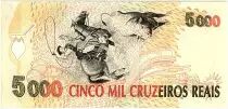 Brasil 5000 Cruzeiros Reais, Gaucho - 1993