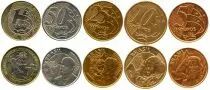 Brasil Set 5 coins