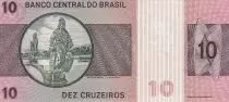Brasile 10 Cruzeiros - Dom Pedro II - ND (1970) - P.193b
