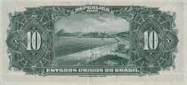 Brasile 10 Mil Reis - President Manuel Ferraz de Campos Salles - ND (1925) - P.39c