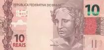 Brasile 10 Reais Liberty - Ara 2010 (2019) - Prefix HI - UNC - P.254