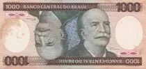Brasile 1000 Cruzeiros - Barao do Rio Branco - ND (1986) - Replacement * - P.201dr