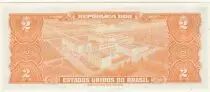 Brasile 2 Cruzeiros - D. de Caixas - Military school - 1954 - Serial 1078 A